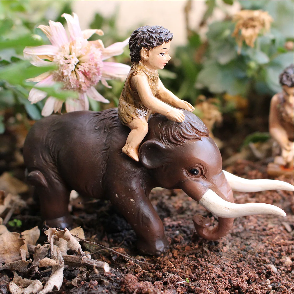 ‌Handmade Wild Man Ornament Combo - Whimsical Yard Decor for Fairy Garden‌