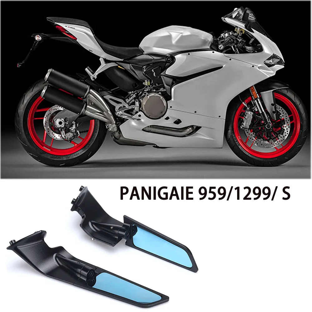 

For Ducati Panigale 959 Corse Panigale 1299 S New Aluminum Rotatable Invisible Rearview Mirror Motorcycle Rearview Mirror