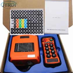 OlD Q800 8 buttons single speed Industrial Wireless Radio Crane Remote Control switches Hoist overhead bridge Crane Lift control