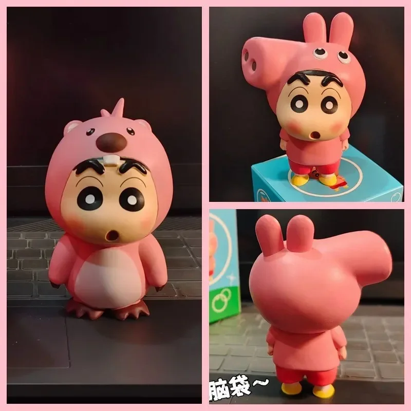 Nohara Shinnosuke Crayon Little New Figure Cartoon Anime Piggy Shin-chan Beaver Shin-chan Room Decoration Kawaii Gift