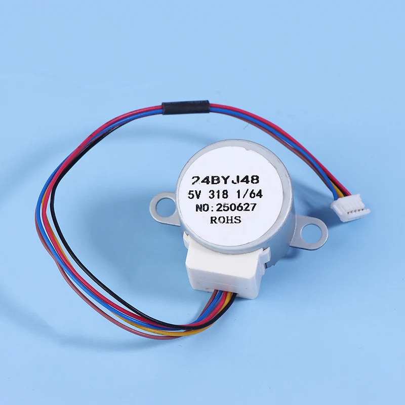 DC Stepper Motor 24BYJ48 5V 2W Step Gear Motor For Heating Shaking Head Mobile Phone Bracket Fan Shaking Head Motor 6 Rpm