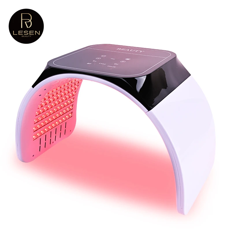 7 Colors LED Photon Machine With Nano Spray Skin Moisturizing Face&Body Mask Salon SPA Home Use Skin Rejuvenation Acne Skin Care