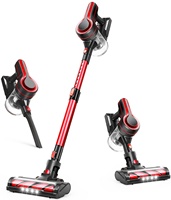 MOOSOO K17U Strong Suction Cordless Stick Handheld Vacuum Cleaner Rechargeable Ideal for Hard Floor,Carpet,Pet Hair,Car
