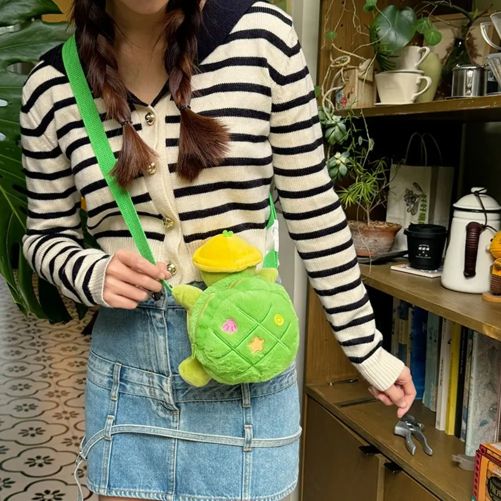 

Portable Turtle Crossbody Bag Large Capacity JK Lolita Children Backpack Children Gift Cartoon Animal Shoulder Bag Lady