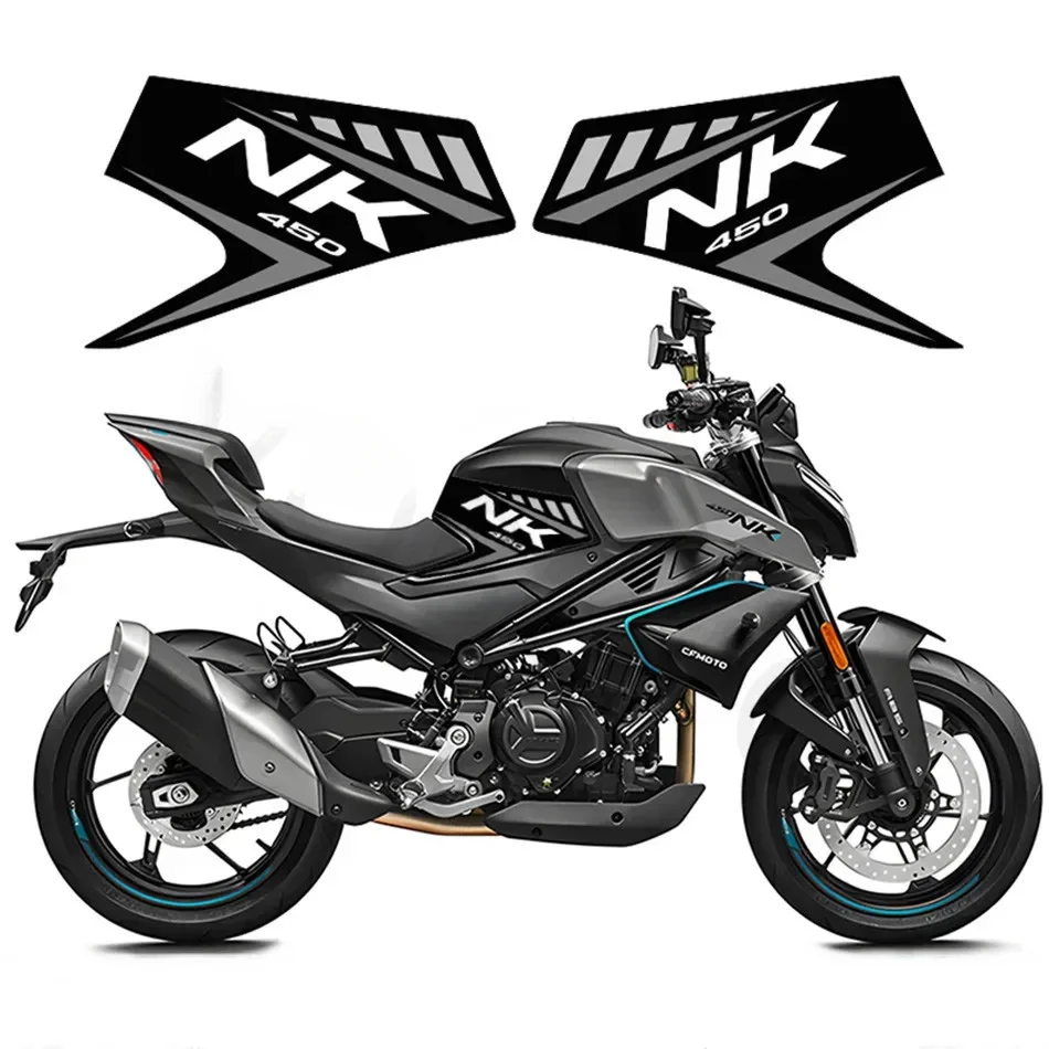 For CFMOTO 450NK NK450 anti-wear anti-slip fuel tank sticker protective sticker decorative NK 450 frosted Matte fuel tank decal