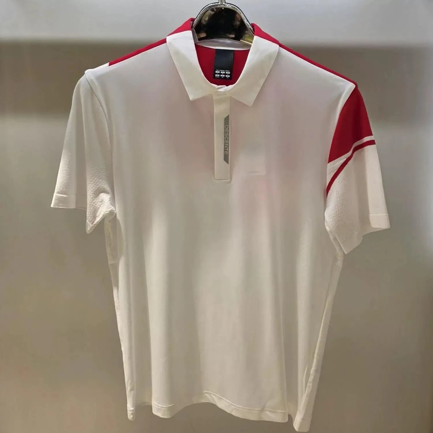 2026 Summer Men Golf Knitted Short Sleeve T Shirt Cool Sensation Breathable Casual Athletic Sports Golf Tops For Male