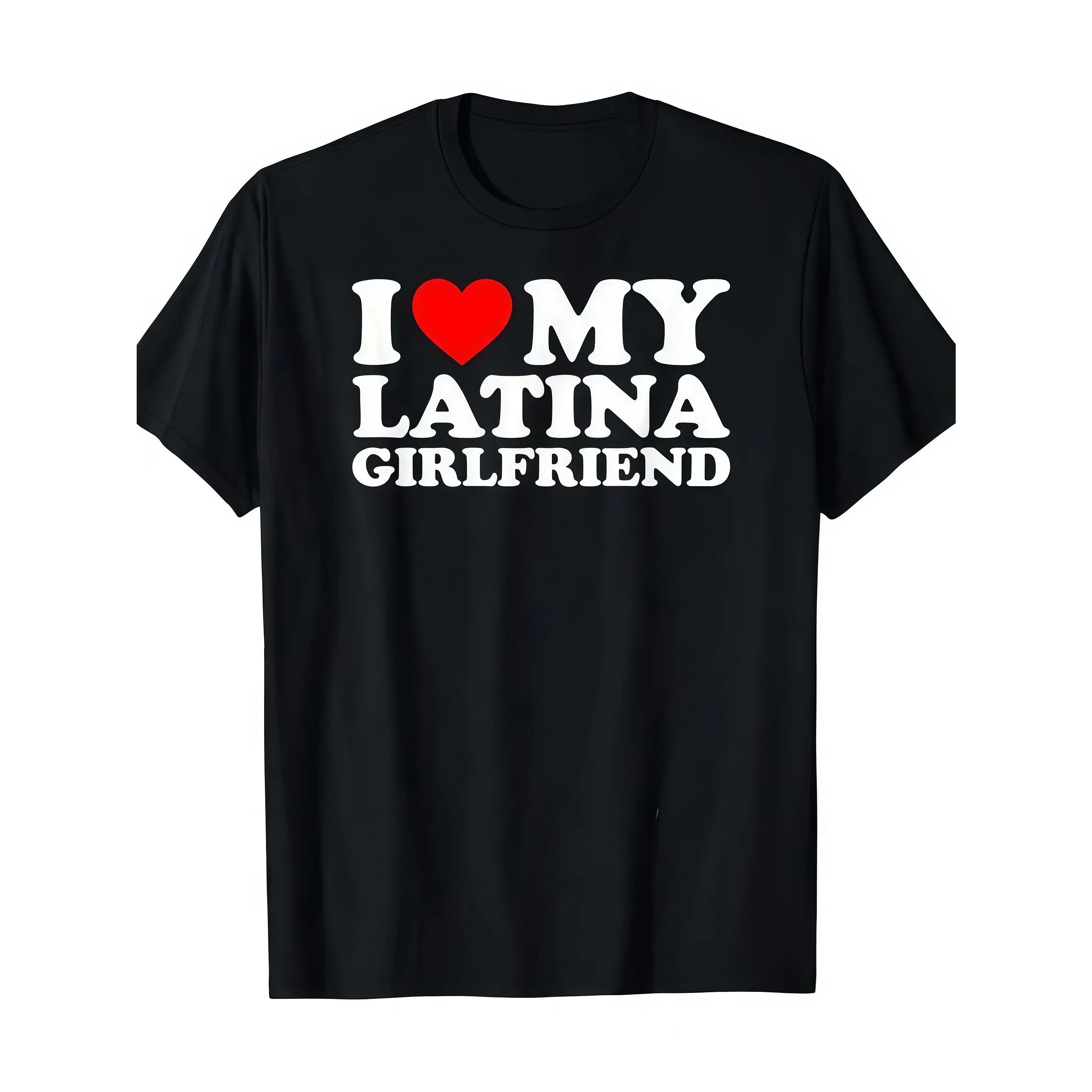 100%Cotton I Love My Girlfriend Gf I Heart My Girlfriend GF T Shirt Soft and Exquisite Boyfriend Gift T Shirt For Men