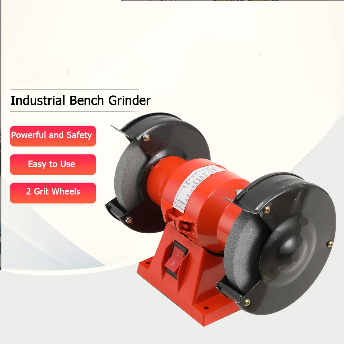 Elektrischer Tischschleifer Kleiner Elektrischer Schleif- und Poliermaschine Tisch-Winkelschleifer Messerschärfer – Detail 2