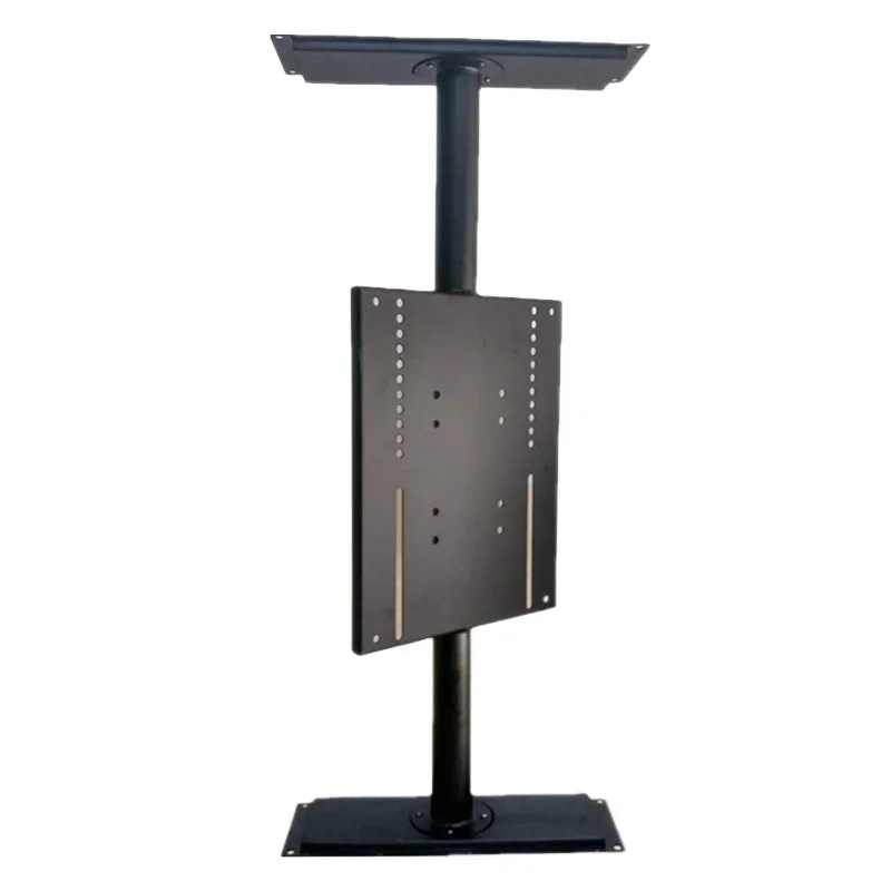 2026 New 32-85 Inch Motorized TV Lift Stand Height Adjustable Floor Rolling TV Mount Cart With Drop Down Feature