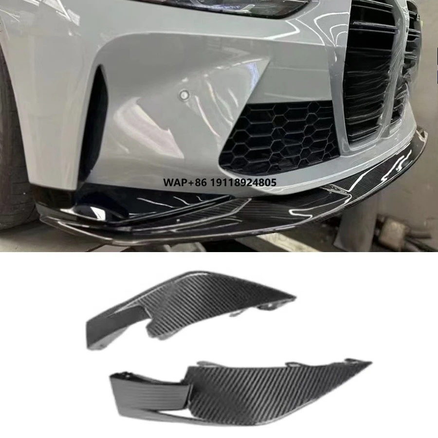 

OEM Style Dry Carbon Front Bumper Lip Splitter 2021+ for M3 G80 M4 G82 Accessories