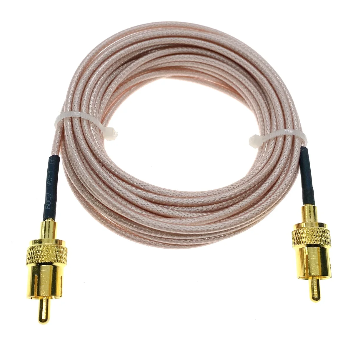 RG316 RCA male plug to RCA MALE 50 Ohm RF Coax Extension Cable Pigtail Coaxial