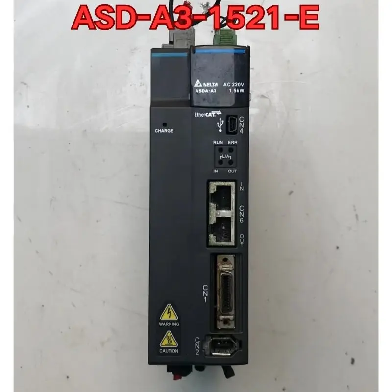 Second-hand ASD-A3-1521-E servo drive function test is normal