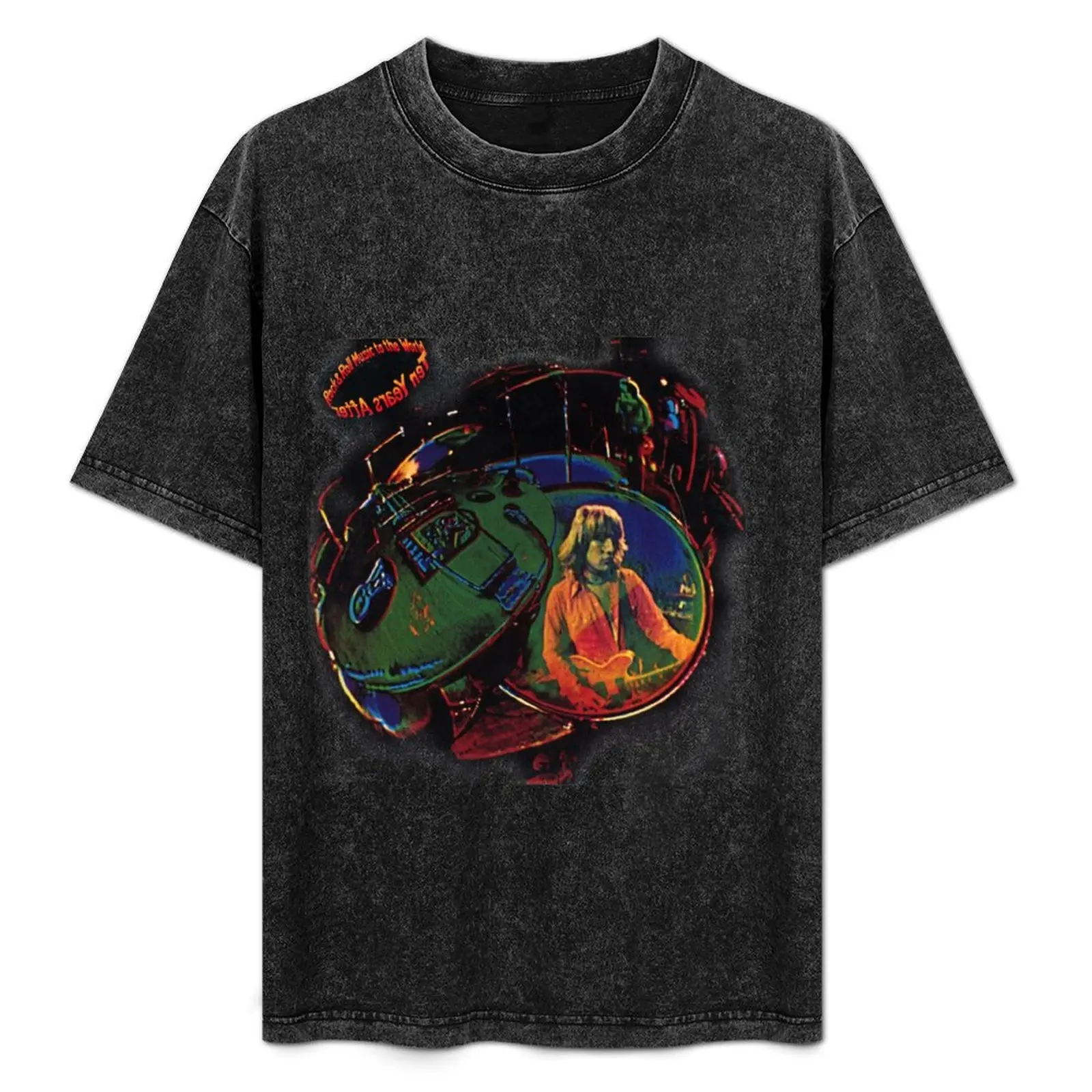

Rock and Roll T-Shirt Stylish Graphic Short Sleeve Top