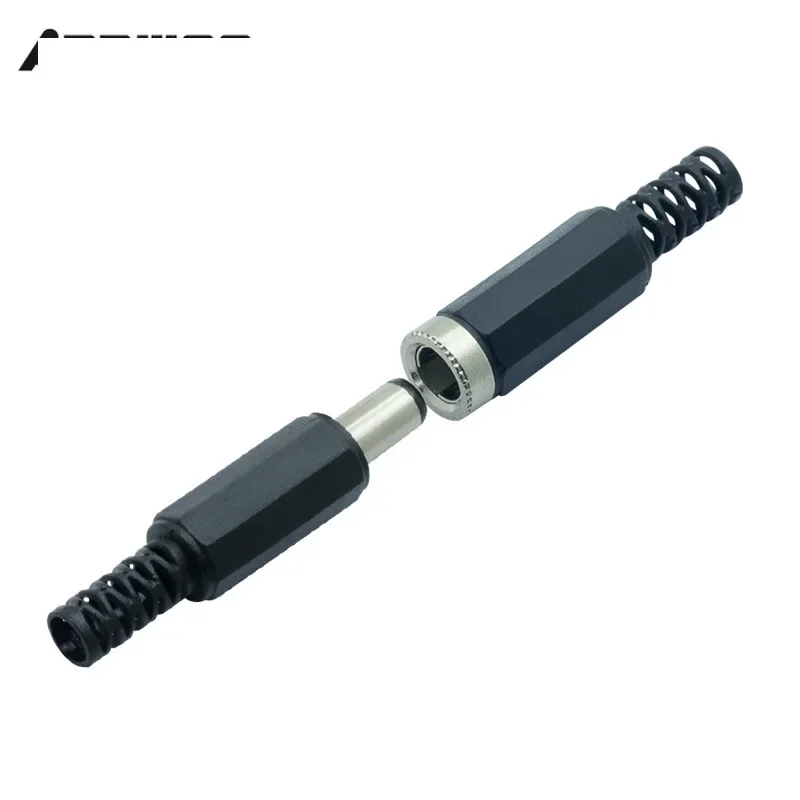 5 pz 10 pz DC femmina maschio spina di alimentazione 5.5mm x 2.1mm maschio femmina Jack presa adattatore connettori Set per progetti fai da te connettore