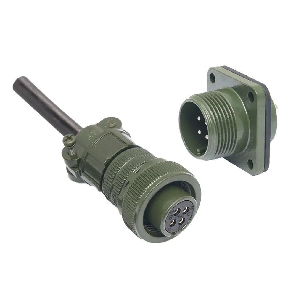 MIL-DTL-5015 MS3106 MS3108 MS3102 Aerospace Aviation Circular 14S IP67 Waterproof Male Female Plug Panel Mount Socket Connector