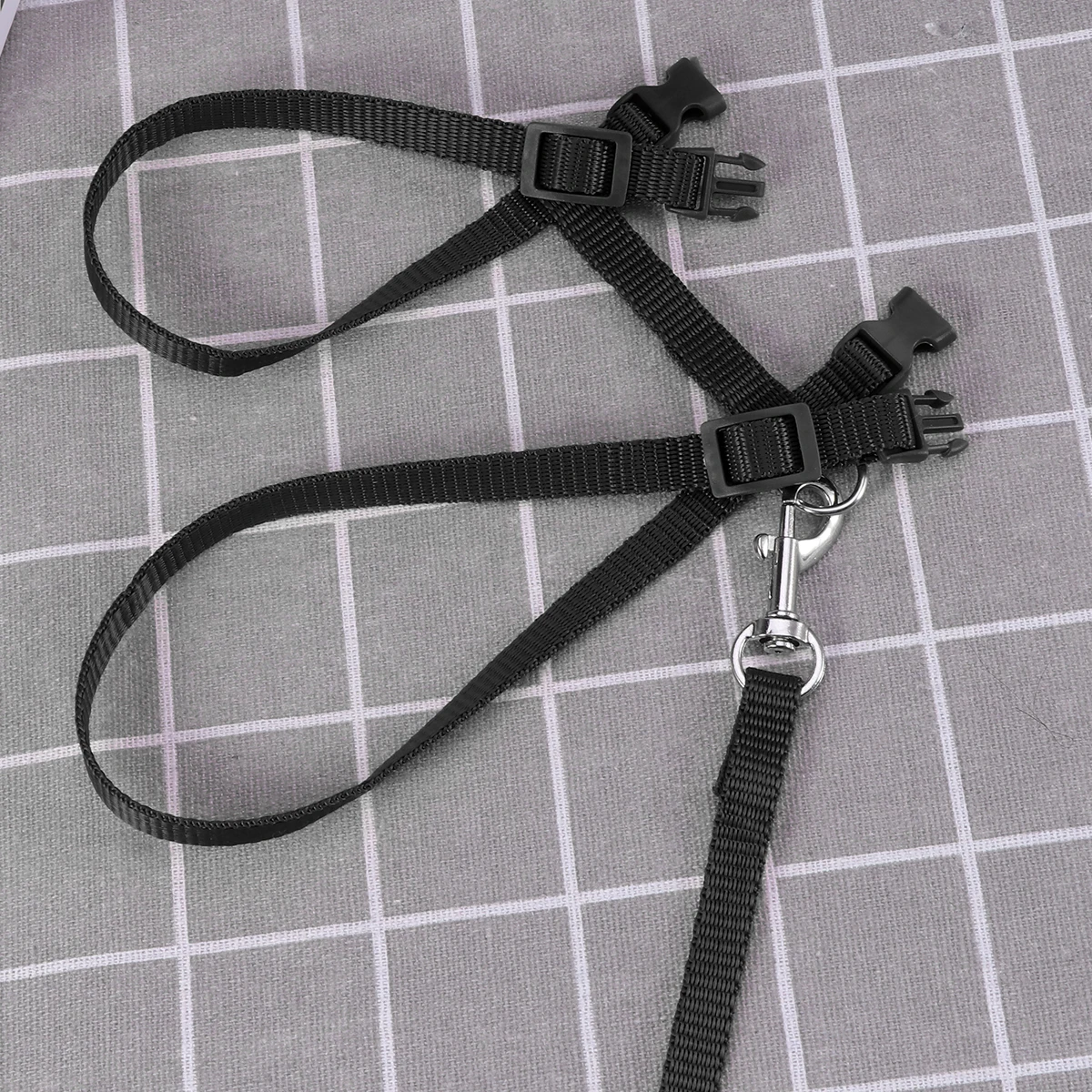 

Adjustable Cat Harness Leash Set Black Pet Chest Strap For Small Dogs Cats Reflective Walking Traction Rope Outdoor Use