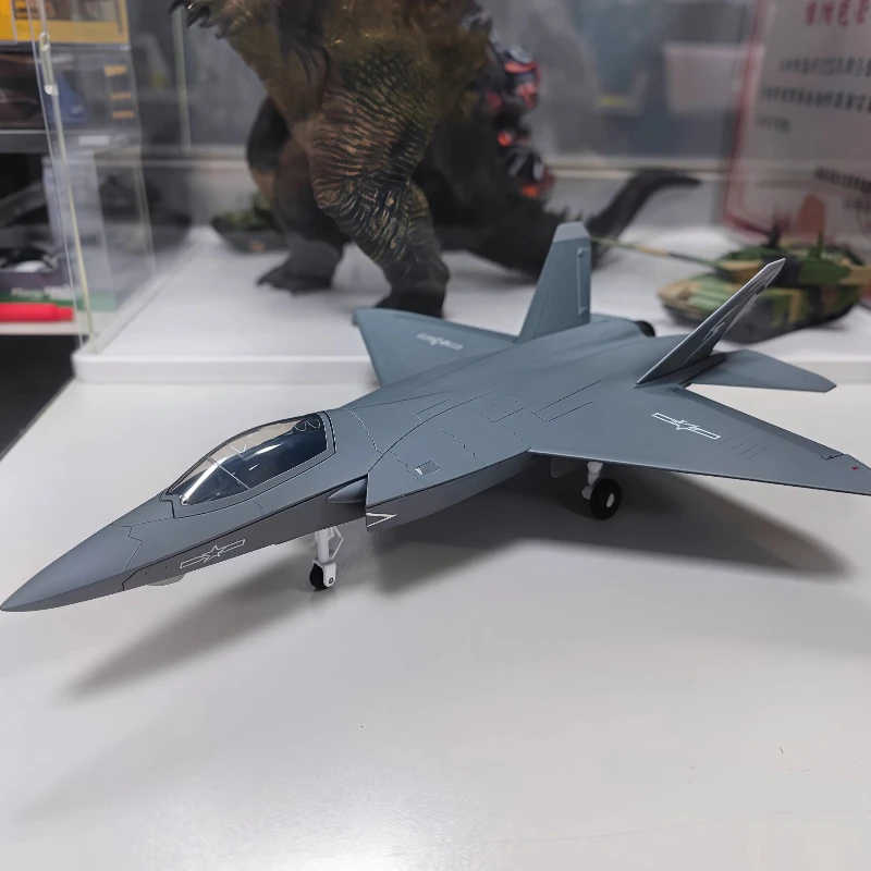 1: 64 [75th Anniversary Painting] J-35a Aircraft Model Simulation Alloy Carrier Based Stealth Fighter Ornament Collection