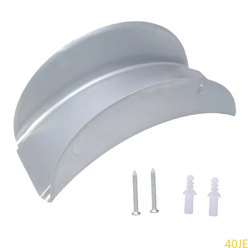

40JE Wall Mounted Hose Bracket Garden Irrigation Hose Pipe Hanger Rack Heavy Duty Tap Watering Hose Storage Holder