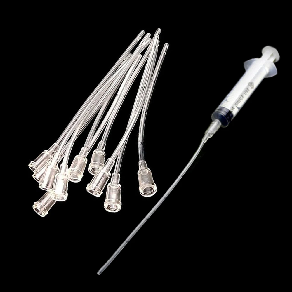 Soft Pet Cat Dog Puppy Kitten Bird Parrot Oral Gavage Feeding Tube Feeding Device Hand Tool Feeder Cannula Tip Injectable 20PCS