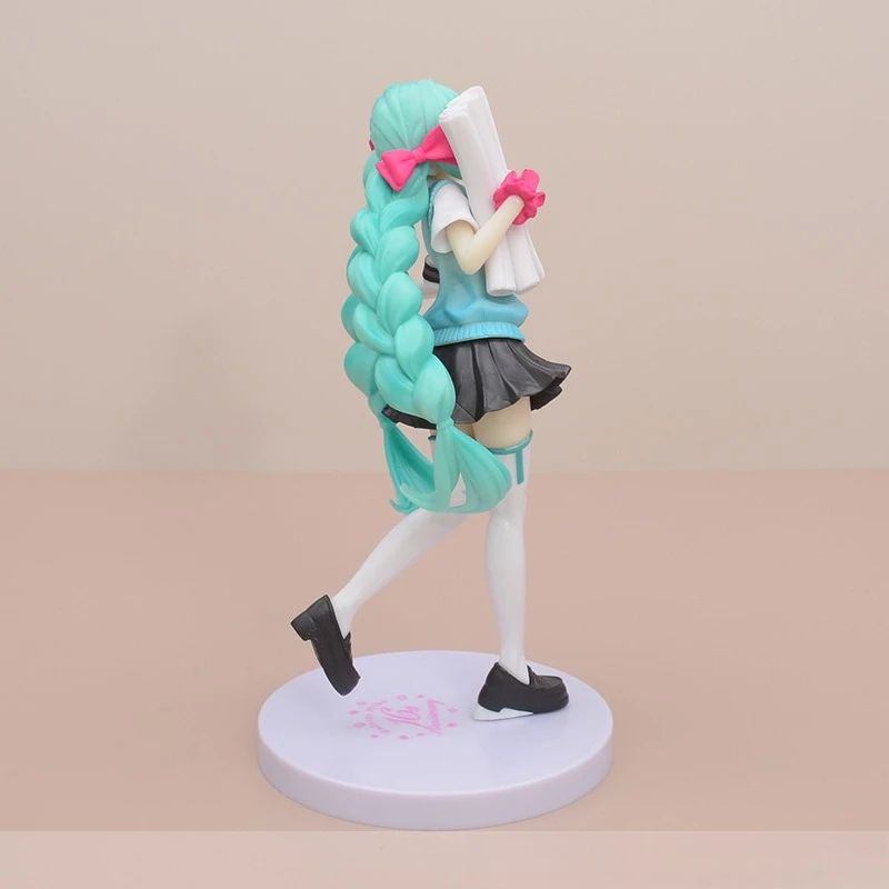 الذكرى السنوية هاتسون ميكو فتاة نموذج Booota طالب موحدة مزدوجة ذيل حصان المحيطة الحلي شخصيات الرسوم المتحركة نموذج لعبة طفل