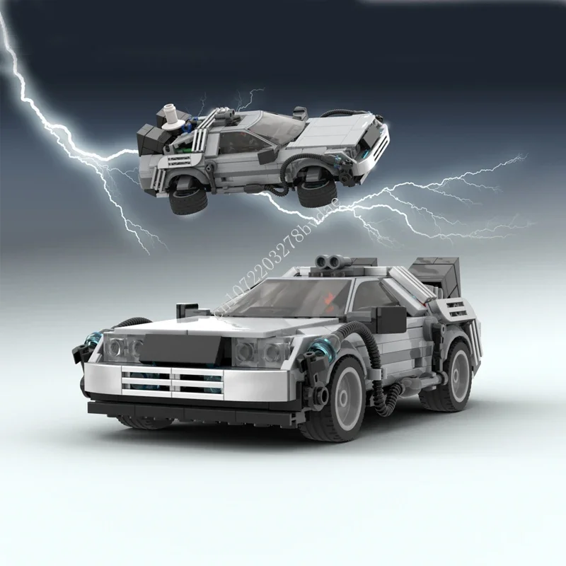 

389PCS MOC Speed Champions Movable Gull-Wing Door Sports Car Model Building Blocks Bricks DIY Creative Assembly Kids Toys Gifts