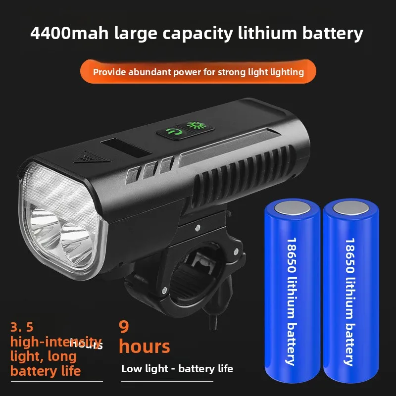 

Bike Front Light W Horn Lumens USB Rechargeable Bicycle Headlight Waterproof Cycling Night Riding Light Lamp 8 Light Modes