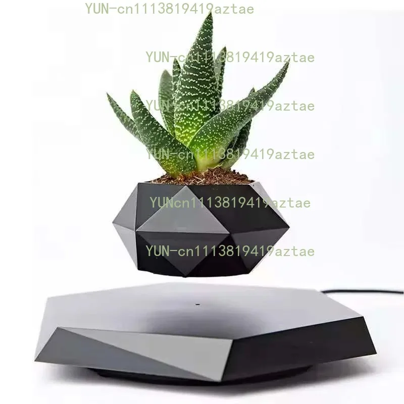 Nordic Style Magnetic Levitating Bonsai Flower Pot Floating Plant Container Creative Gift Home Decor Accessories