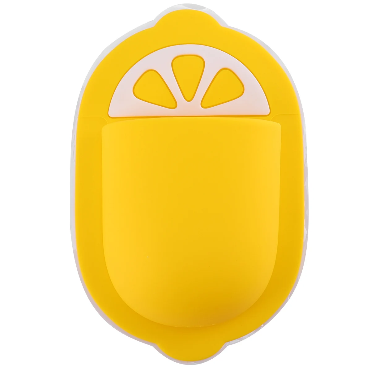 

1pc Lemon Cute Storage Mounted Cartoon Container Bathroom Kitchen Organizer Small Space Saver Car Interior
