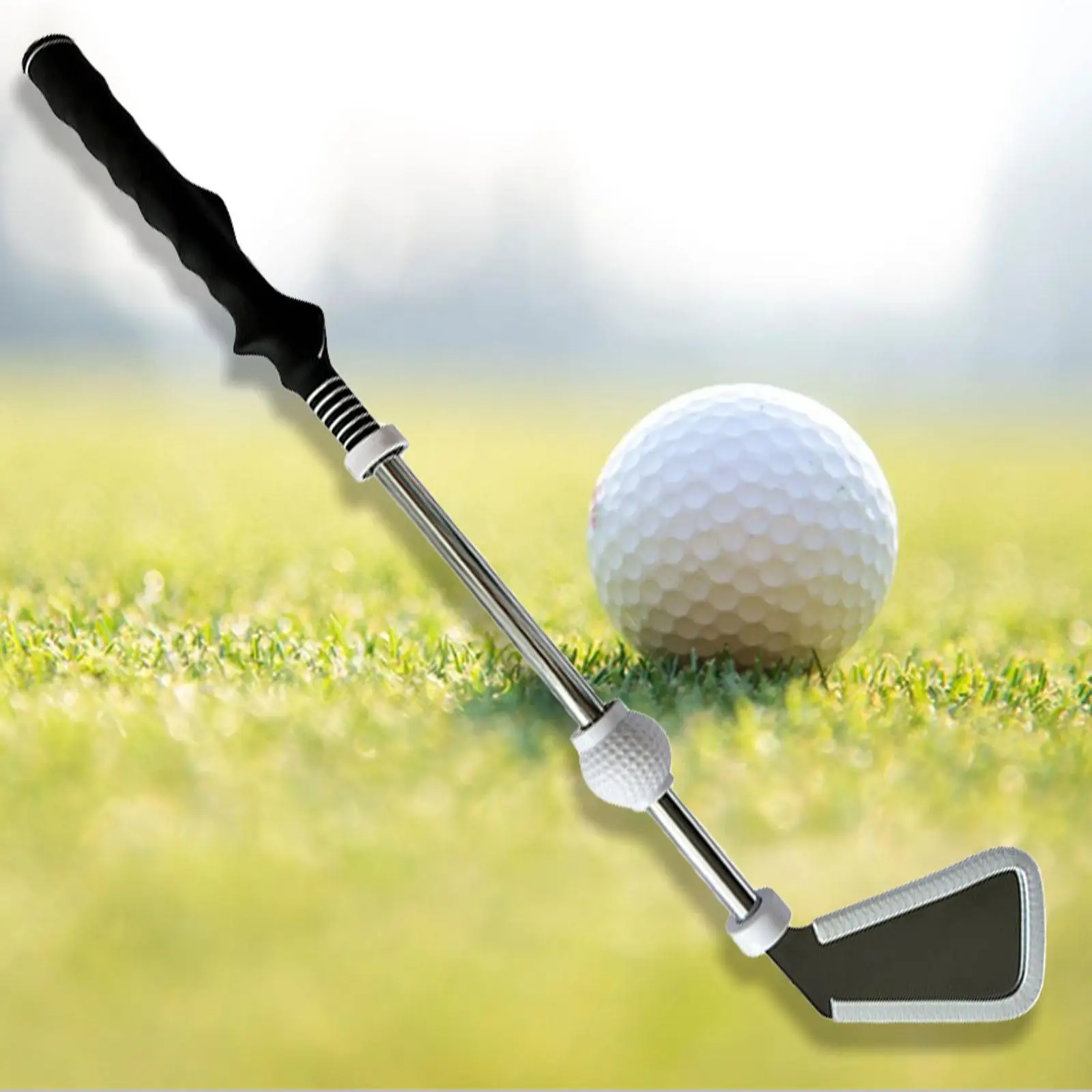 

Golf Swing Trainer Aid Indoor Outdoor Portable Golf Swing Practice Tool