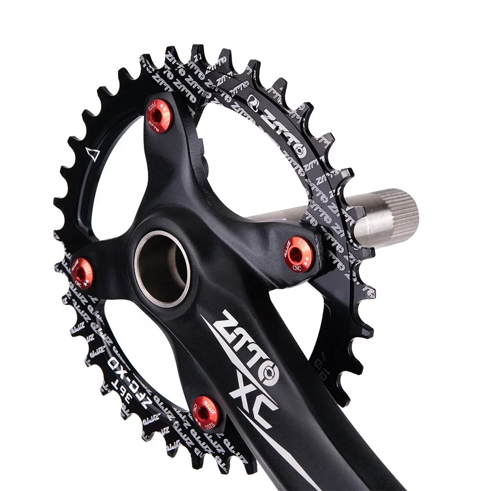 ZTTO MTB Mountain Bike Crankset Crank And Chain Ring Narrow Wide BCD 104