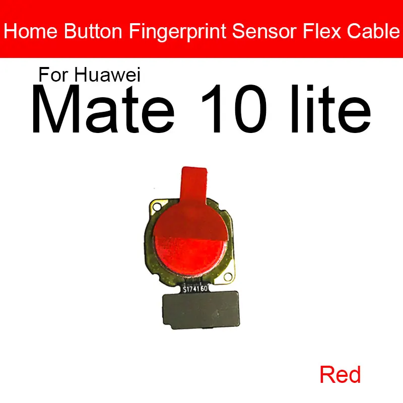 Home Button Fingerprint Sensor For Huawei Mate 10 Lite Menu Return Touch Sensor Flex Ribbon Cable Repair Parts Replacement image 4