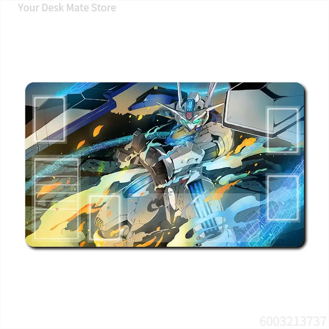 Neo Zeong Red Gundam Gundam Card Game Playmat Rutschfeste, wasserdichte Schreibtischunterlage