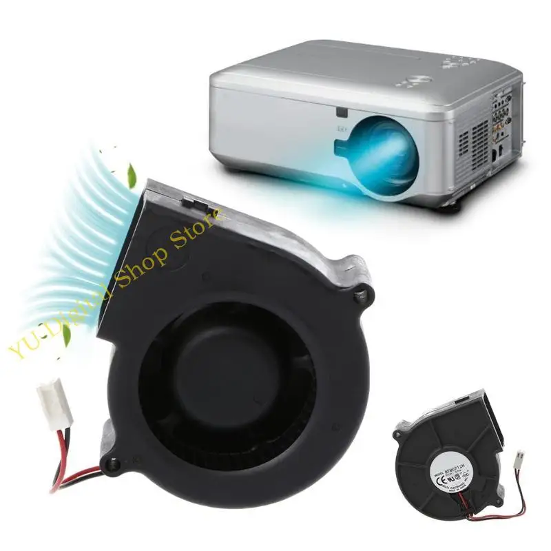 Ventilador soplador bolas impresora 3DBA 36 para ventilador enfriamiento mudo 12v 2900RPM Silent 75x75x30 mm