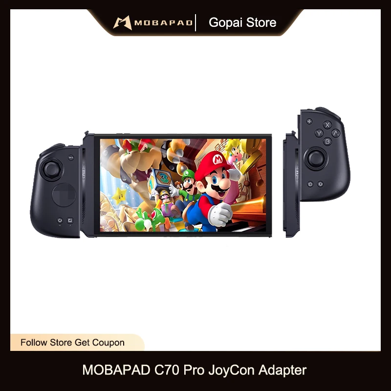 MOBAPAD C70 Pro adaptateur magnétique fort pour Nintendo Switch 1 JoyCon pour M6 S/HD S1 S/HD contrôleur sur Switch 2 Console de jeu