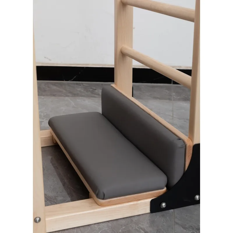YTYIN Adjustable Maple Wooden Ladder Barrel PU Material Stable Pilates Machine For Gym Studio Pilates Yoga Training Health Featu