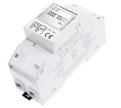 SDM230-LoRa مرحلة واحدة Din Rail نظام LoRa اللاسلكي LoraMesh مقياس الطاقة الذكي #3