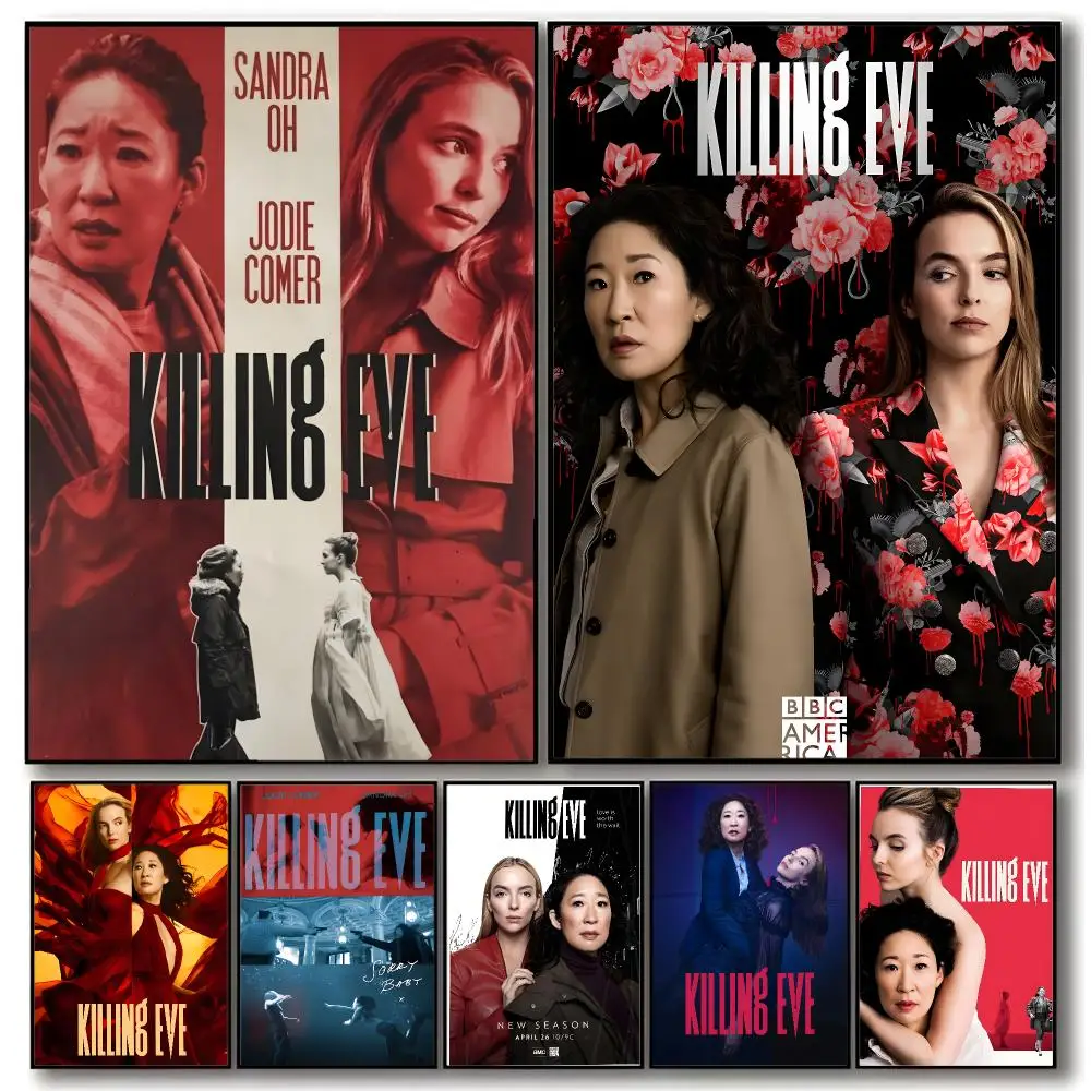 Thriller Series K-killing Eve Poster Aesthetic Dorm & Bedroom Wall Art Decor