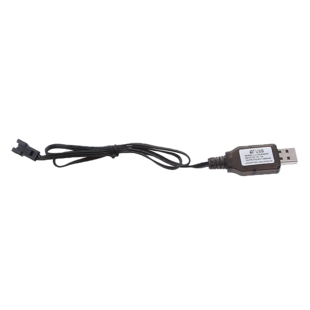6.4V USB to -3P Plug Charging Cable with Internal IC Charge
