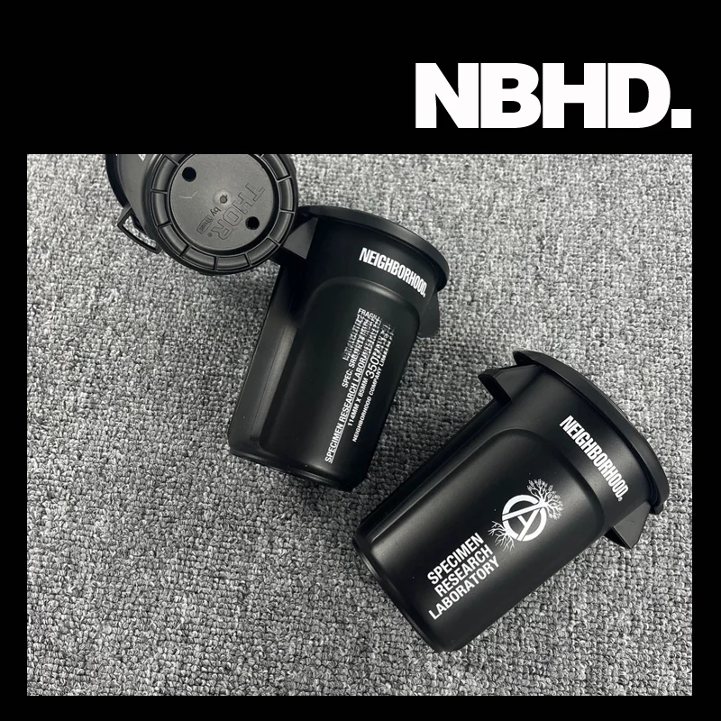 

NBHD Mini Plastic Storage Trash Can Flower Pot Pen Holder Ornaments