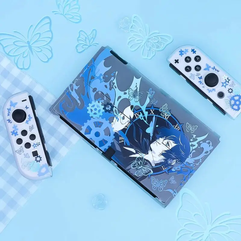 Hot Case Semi Transparent Persona 3 Makoto Yuki Hard Protective Pattern Compatible With Switch 2 Oled Lite Game Console Cover view 5
