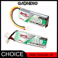 GAONENG 3PCS GNB 350mAh 2S 7.6V 70C/140C HV Lipo Battery W/PH2.0/XT30/PH2.0 3PIN Plug Connector For Emax Tinyhawk FPV Drone