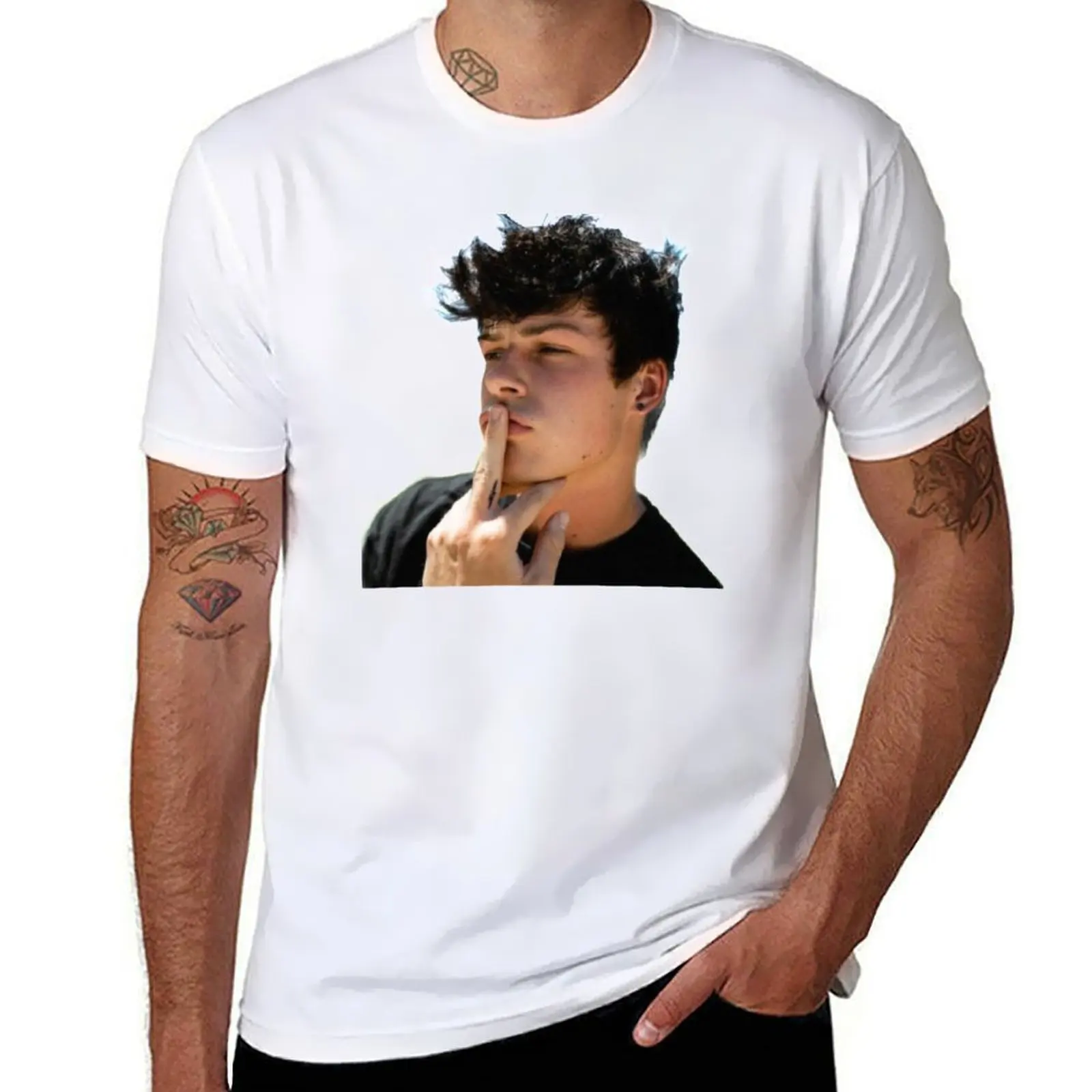 

Blake Gray T-Shirt essential t shirt cotton t shirt man T-Shirt