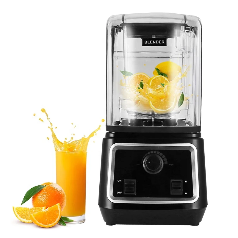 High Power Heavy Duty Professional Commercial Juicer Blender and Food Processor for Smoothie and Other Beverage