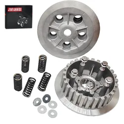 For Yamaha Raptor 660R YFM660R 2001 2002  2003 2004 2005 Clutch Kit Center Hub Pressure Plates