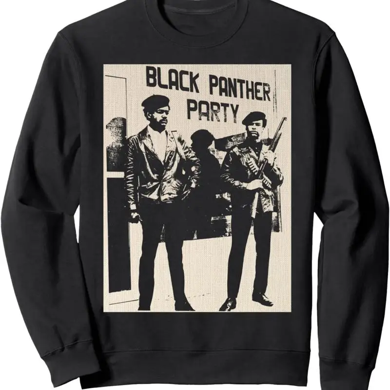 

Bpp Vintage Black History Self Defense Panthers Party Sweat T Shirt