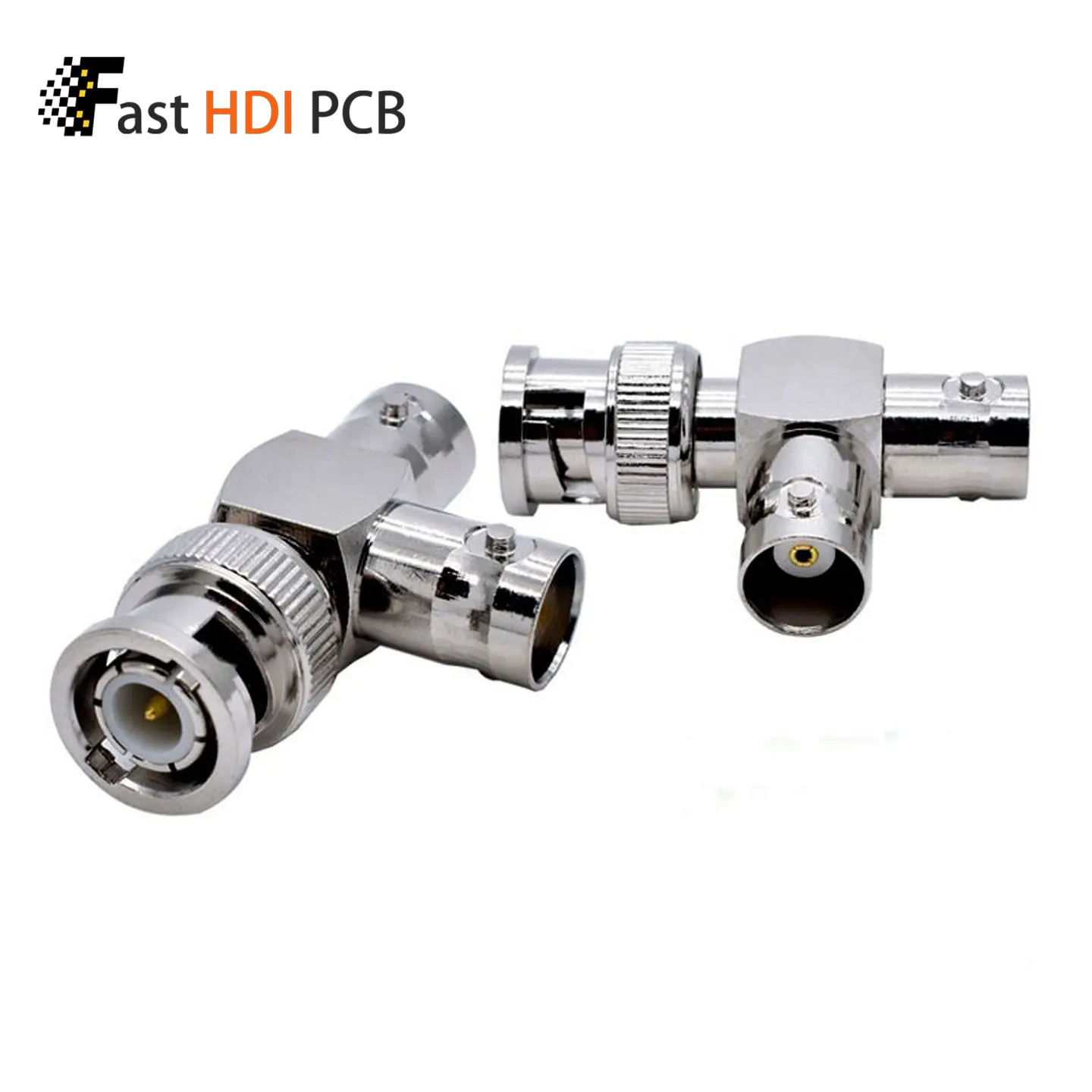 CCTV BNC Connector Video Splitter Adapter 1 Male to 2 Female Q9 T Type Coaxial Cable Converter for Security Camera System DVR