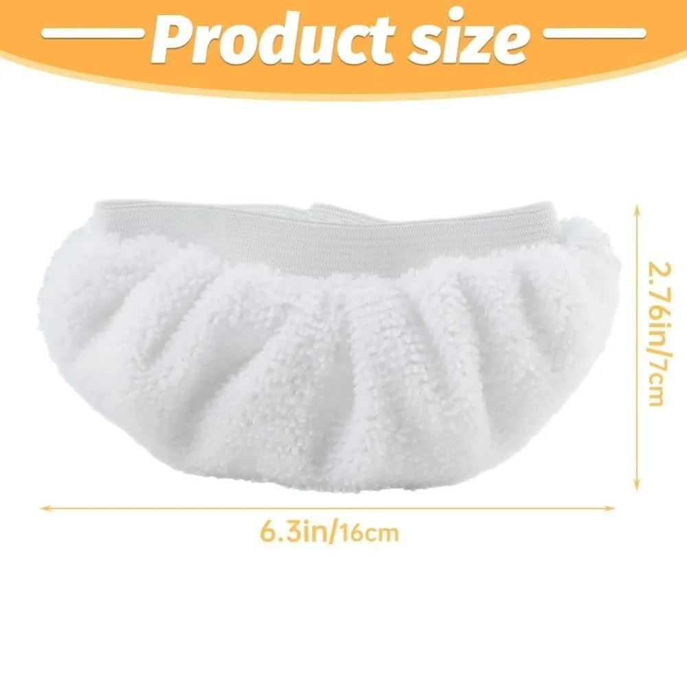 10PCS Replacement Hand Nozzle Cloth Covers For Karcher SC1 SC2 SC3 SC4 SC5 SV7 Steam Cleaner Microfiber Terry Cloth Pads