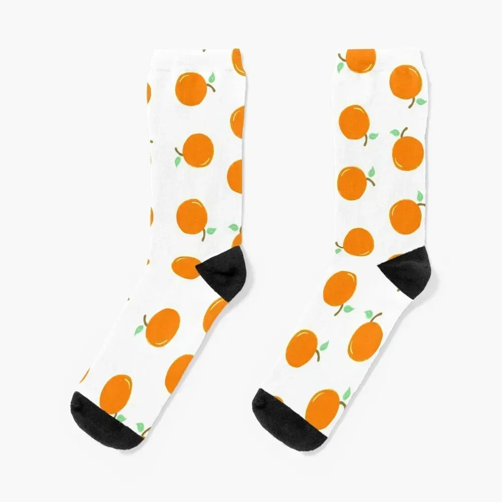 

Oranges are Cute Socks luxury cotton Rugby floor Socks Girl Men's basketball hockey custom sports Socks For Man Women's
