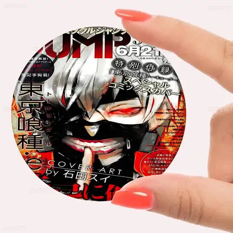 Anime Tokyo Ghoul Anime Knappnål Handgjord Brosch För Kläder Tecknad Badge Ryggsäck Dekoration Smycken Accessoarer 8 best sales Tokyo Ghoul-nål - №8