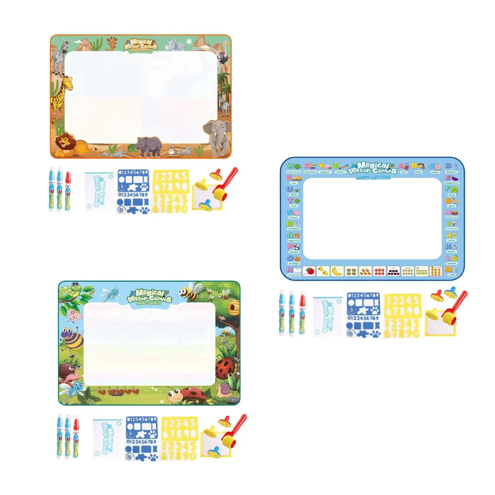 

Water Drawing Mat for or Ages 2 and up Preschool Education Children's Day